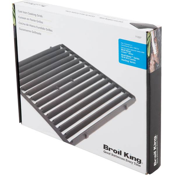 Broil King - 14.2″ X 12.25″ Cast Iron Cooking Grids
