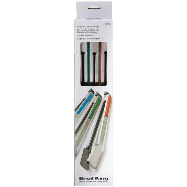Broil King - 3 Pack Grilling Tongs