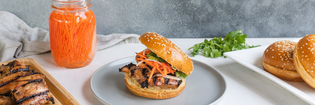 Cha Siu kycklingmacka