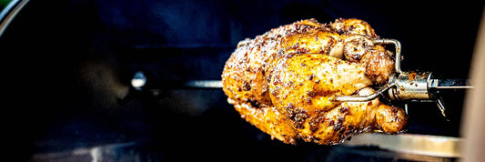 Den perfekta rotisserikycklingen