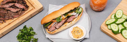 Banh Mi med skirt steak