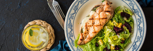 Kycklingfilé fylld ost och soltorkade tomater