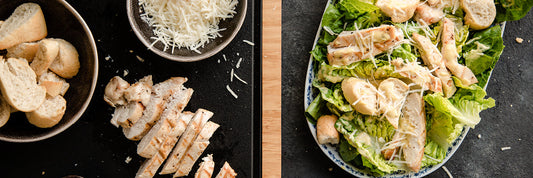 Caesarsallad med grillad kyckling