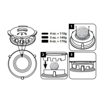 Broil King - Deluxe Burger Press
