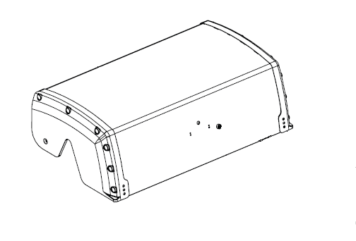 LID - HUMMER ASSEMBLY 550 BLK
