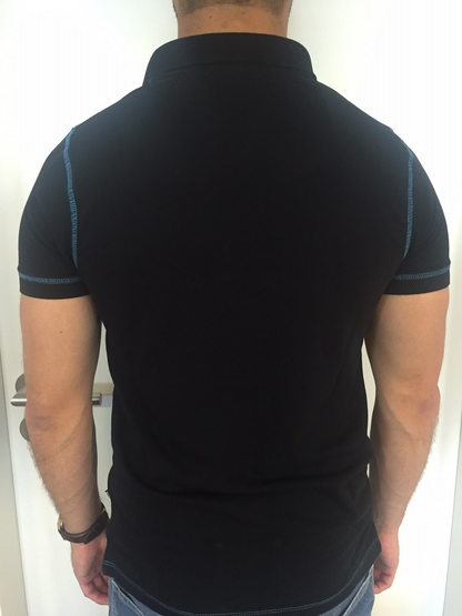 POLOSHIRT Blue-Seams