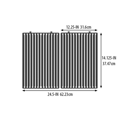Broil King - 14.75″ X 12.25″ Cast Iron Cooking Grids