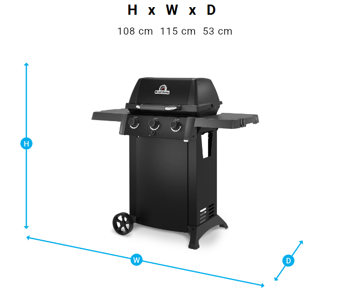 Grill Dimensions Image