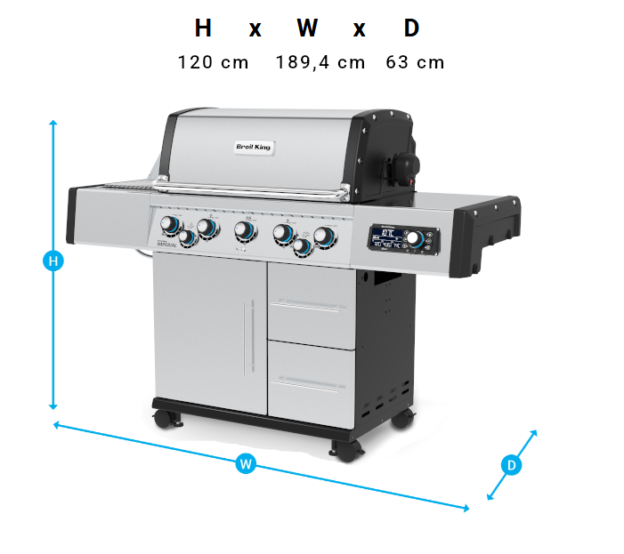 Grill Dimensions Image