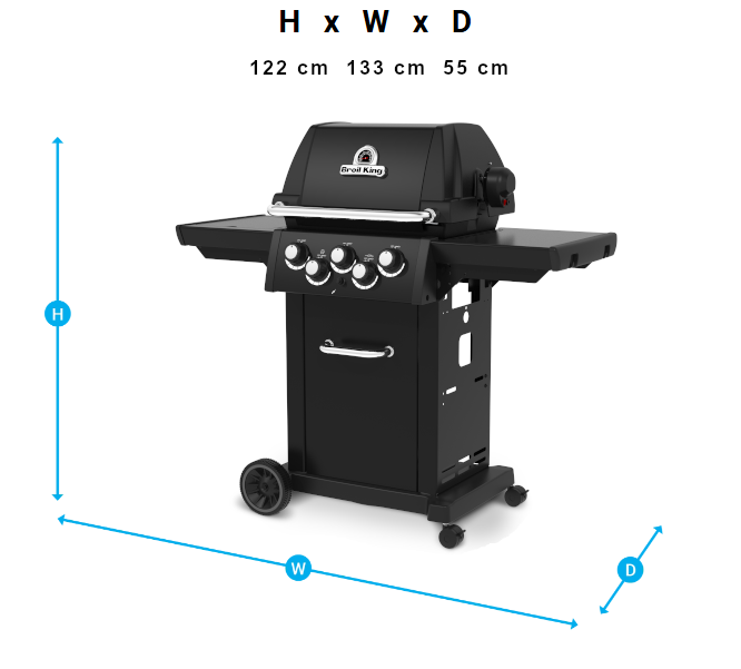 Grill Dimensions Image