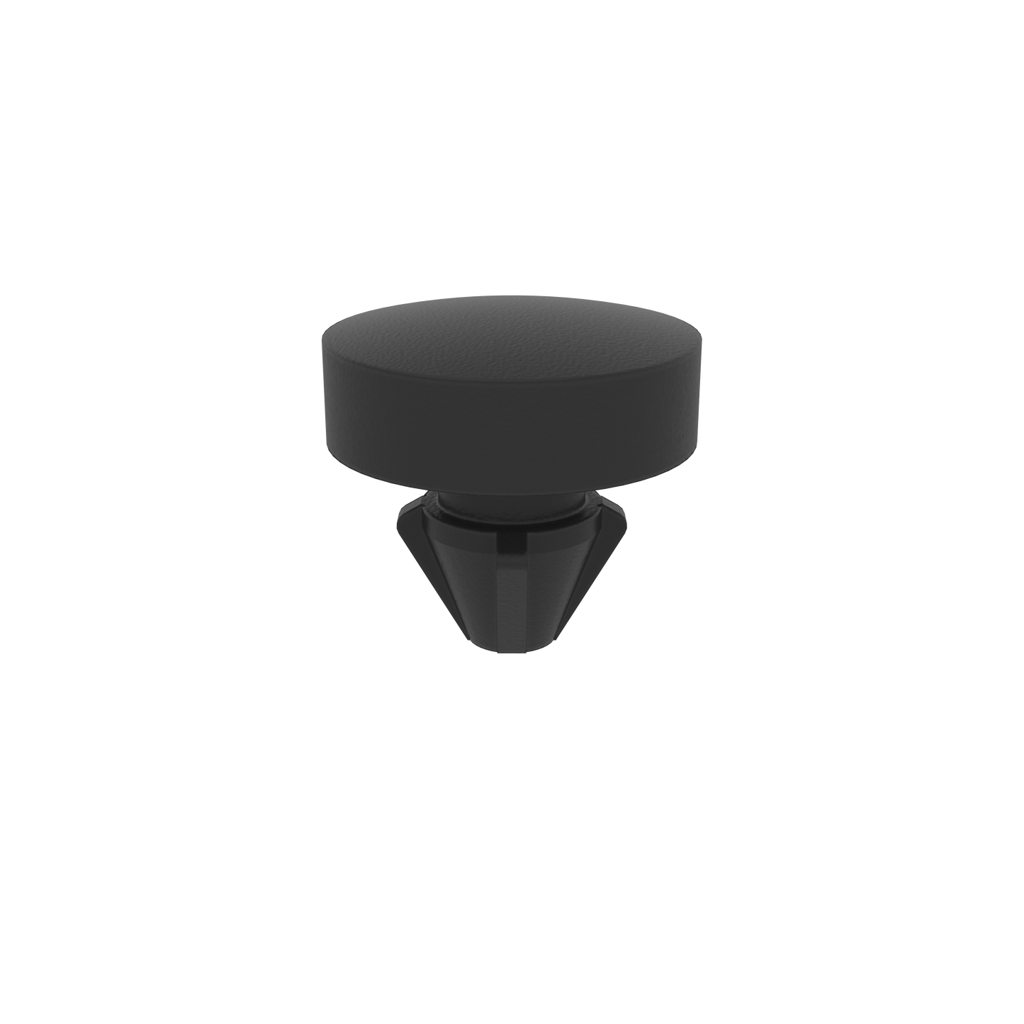 LID BUMPER ROUND BLK